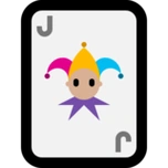 扑克牌,大王,小王emoji素材一 160x160像素