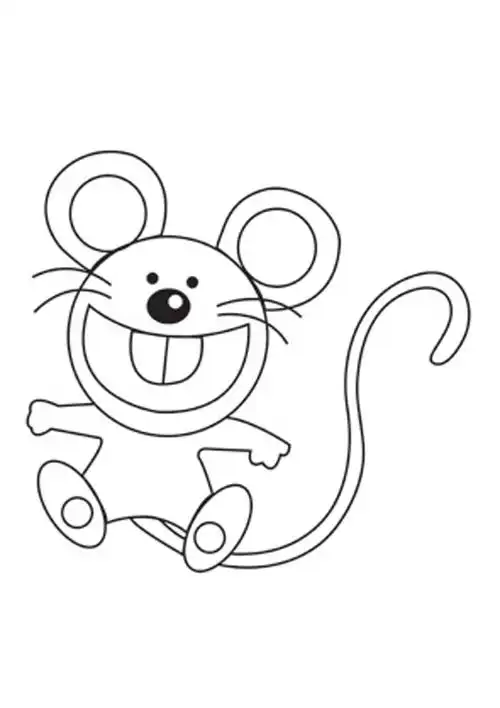 12生肖线描矢量图