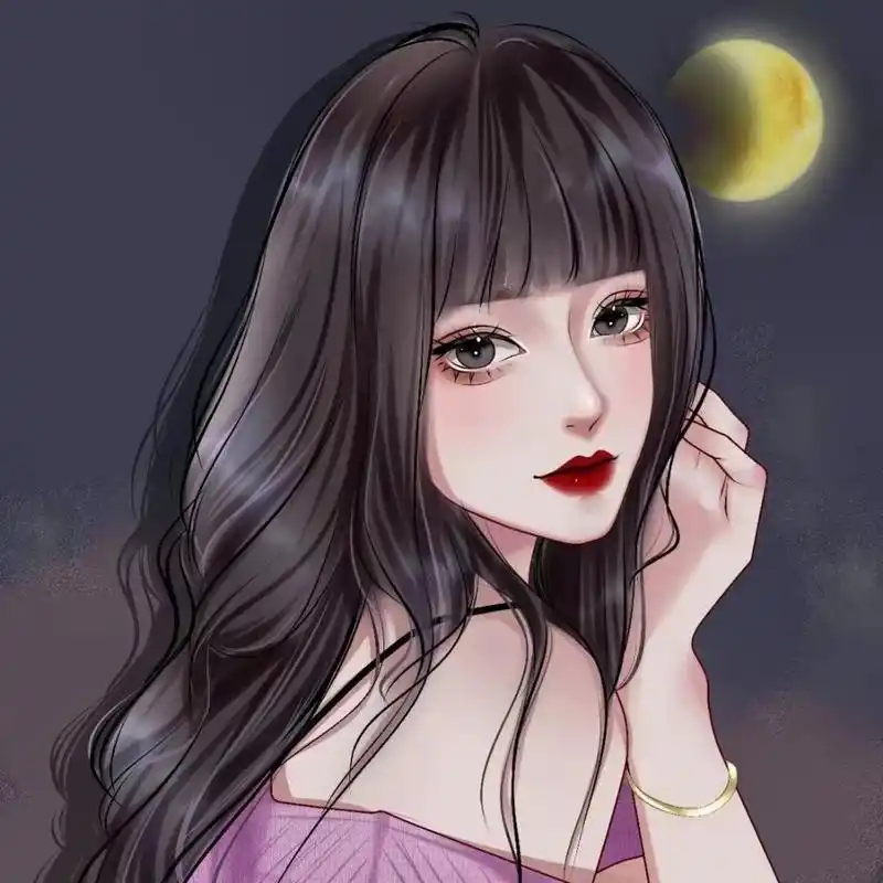 手绘头像|高冷女生头像|微信头像 手绘头像 超a御姐头像 微信头像