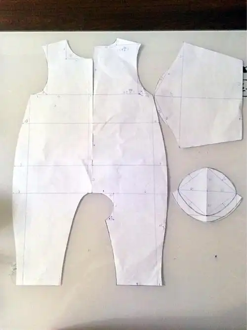 经验榜#【夏日必备】紫色短袖连体衣diy教程