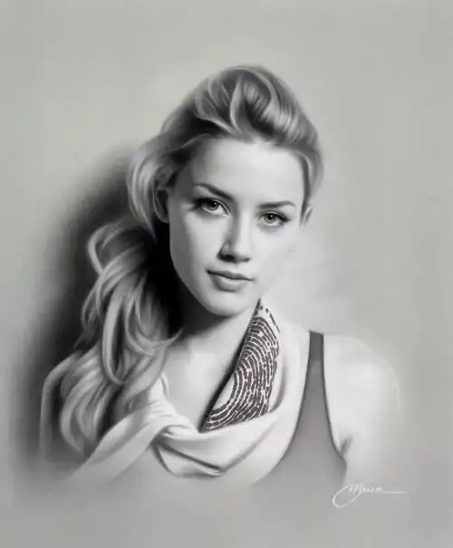 素描线条将人物画的这么细腻简直惊呆了