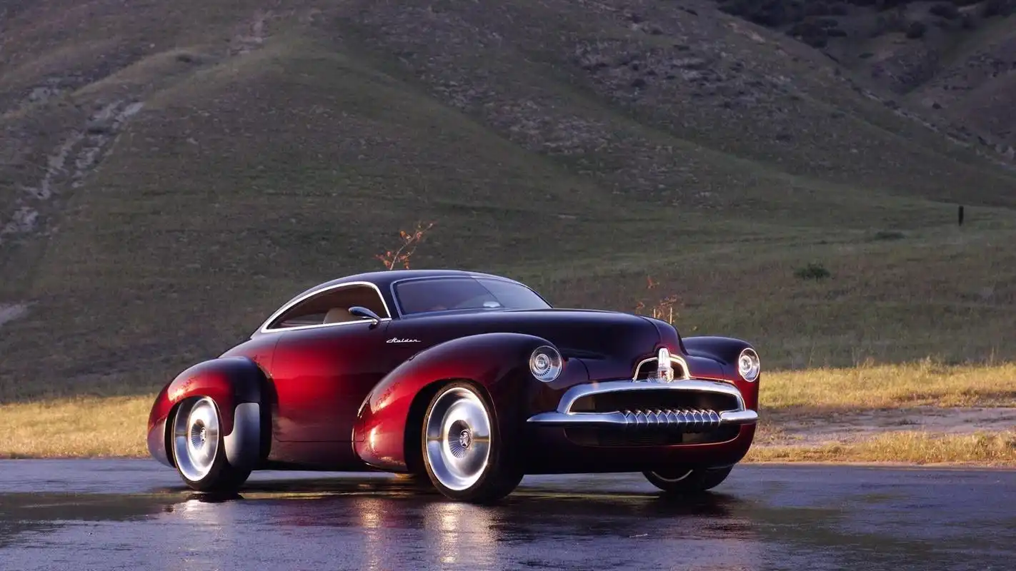 好看复古的汽车笔记本电脑桌面图片,分辨率为1920x1080