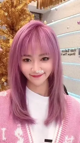 粉色深圳染发深圳接发深圳烫发深深圳哪里做头发好深圳哪里剪头发好