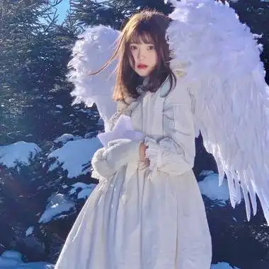 带翅膀天使女生头像