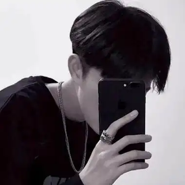 手机挡脸头像男高清帅气的挡脸男生最酷照片头像