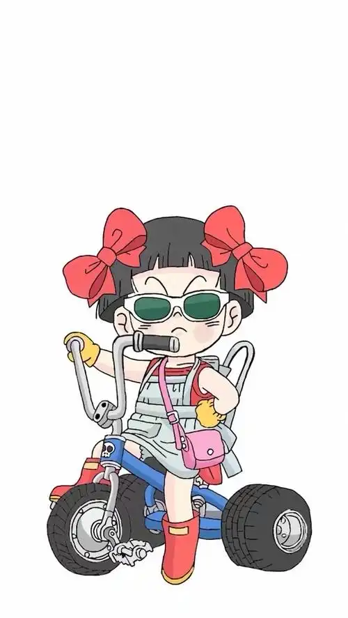 宝宝们跪求类似这种卡通的酷酷的女孩头像