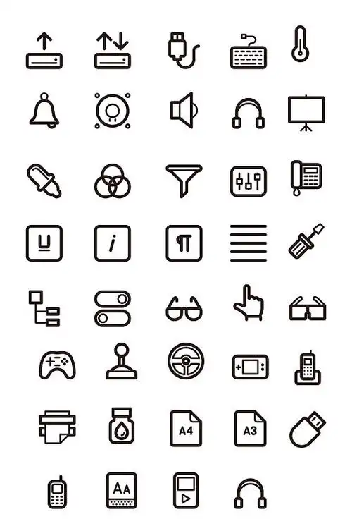 标识app符号图标免扣元素