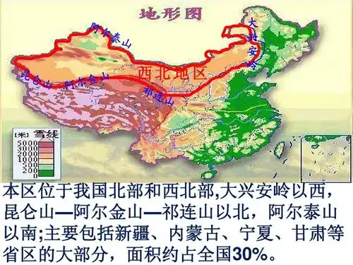 西北地区——区域特征ppt