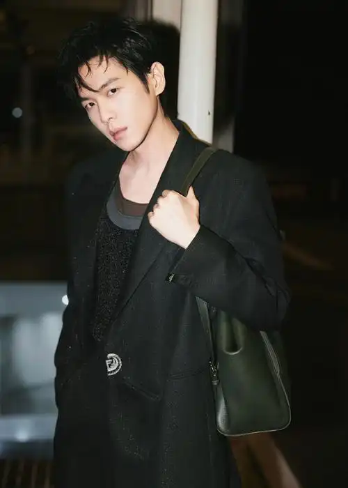 张若昀细闪外搭##张若昀allblack细闪外搭