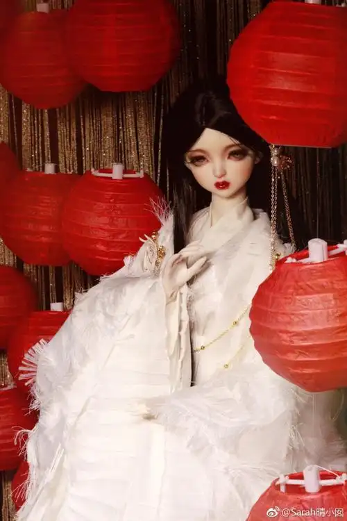 古风美人sd娃娃bjd玩具人偶壁纸萌物