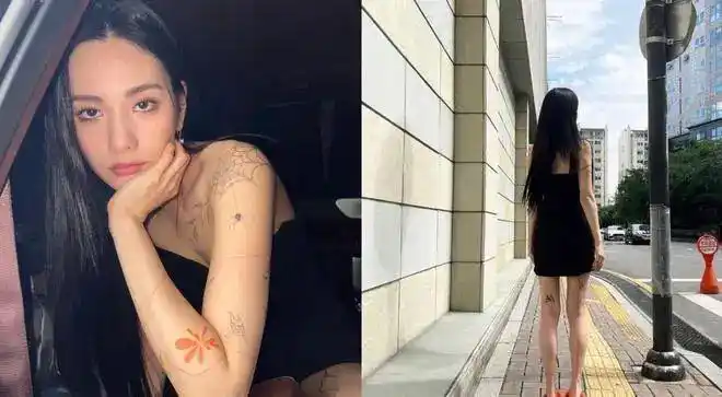 女演员全身上下布满纹身公司的立场是