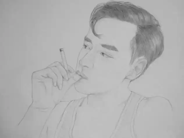 张国荣卡通简笔画