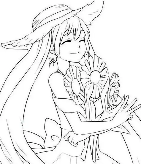 卡通动漫简笔画 卡通动漫简笔画呆萌版