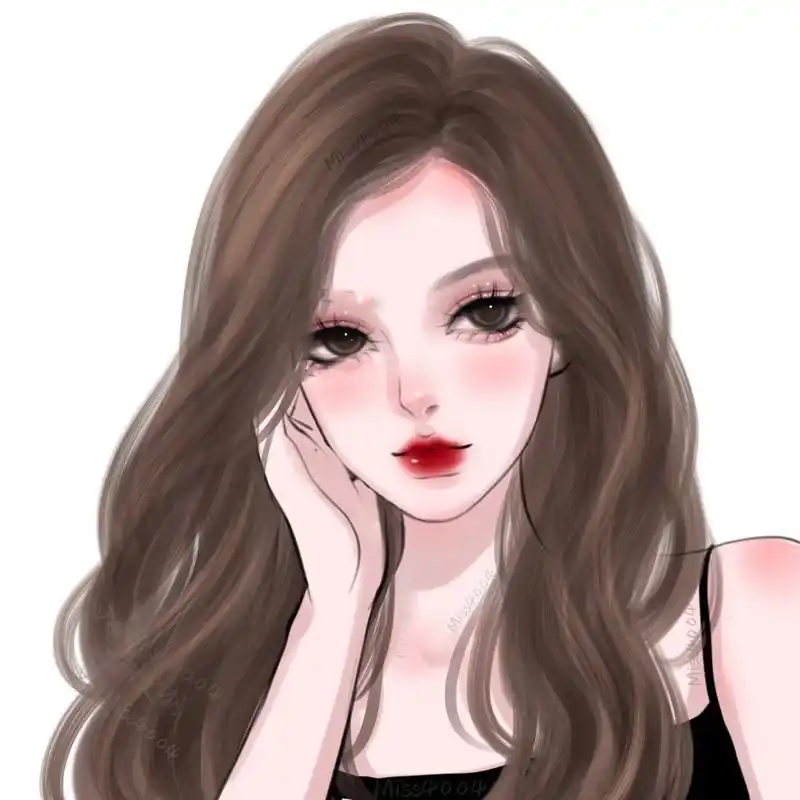 手绘头像 | 高冷女生漫画头像 |画头像 手绘头像 头像画画 女生头像