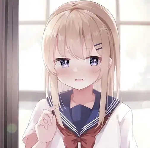 女生头像黄毛发jk可爱动漫 - 堆糖,美图壁纸兴趣社区