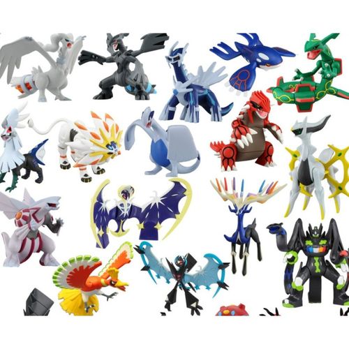 精灵宝可梦阿尔宙斯玩具神奇宝贝神兽日月烈空座可动模型手办大号喷火