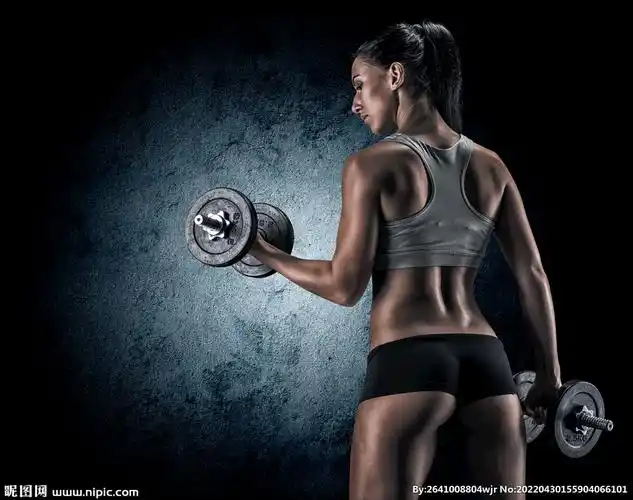 健身美女图片