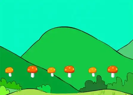 采蘑菇_flash动画_采蘑菇素材免费下载 - 绘艺素材网