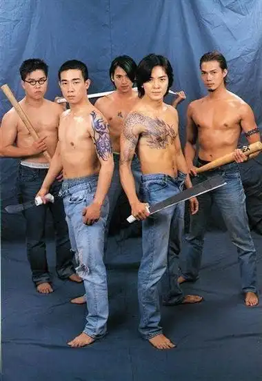 当年《古惑仔》影片影响了很多年轻人,他们学里面的人去当混混,拉帮结