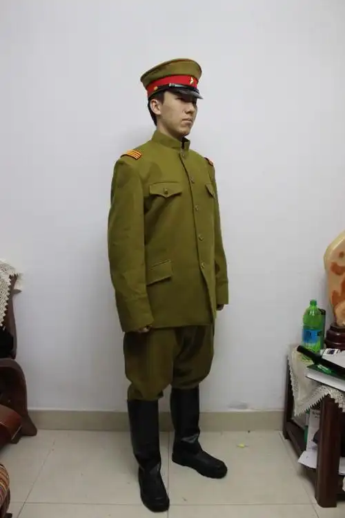 大盖帽套装 日本军服 表演服 戏服 话剧团剧组