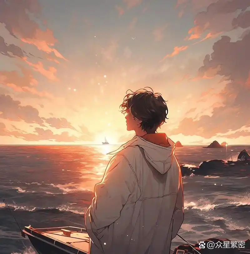 日落而生l男生头像