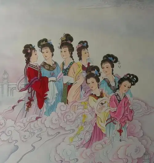 七仙女放下牛郎——1