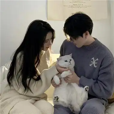 高级感满满的幸福情头合集 一左一右秀恩爱情侣头像_情侣头像_美头网