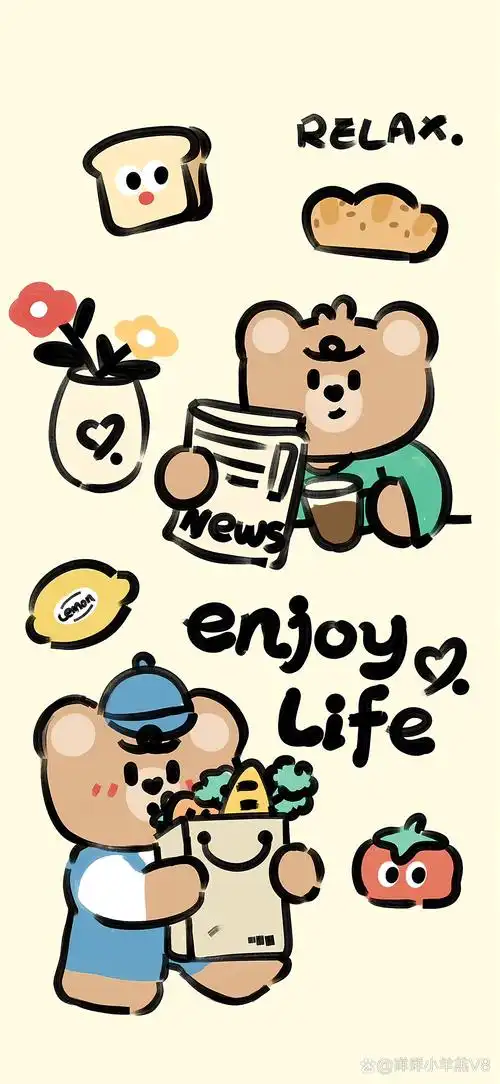 小熊壁纸,你们喜欢吗?