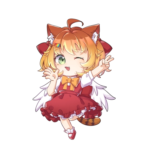 全身猫耳娘立绘