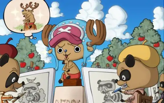 海贼王乔巴超萌图片