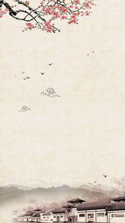 中国风h5背景psd源文件分层下载