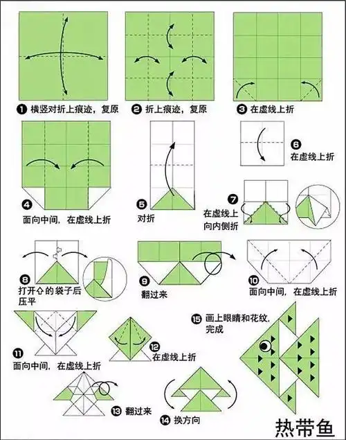折纸让孩子学会思考,提高动手能力.