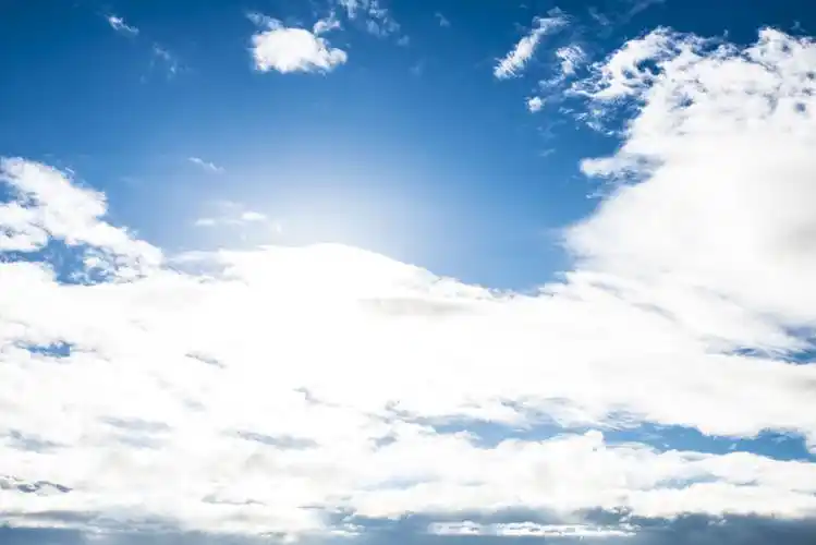 蓝天白云背景