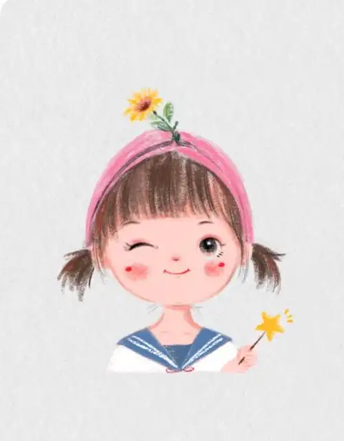 可爱小女孩儿头像