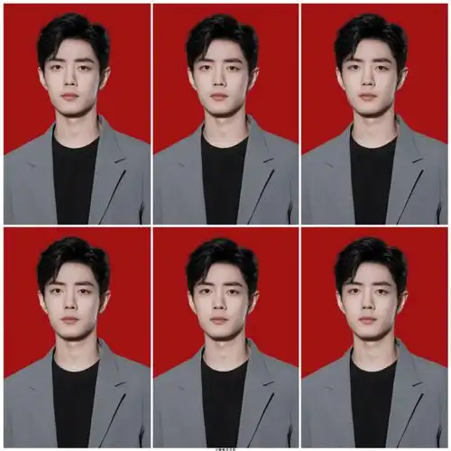 肖战超话给大家分享一些证件照03@x玖少年团肖战daytoy#肖战1005