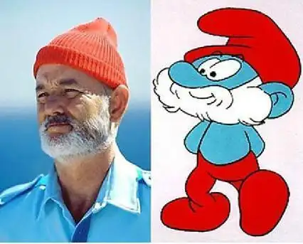 9.《蓝精灵》里的爷爷