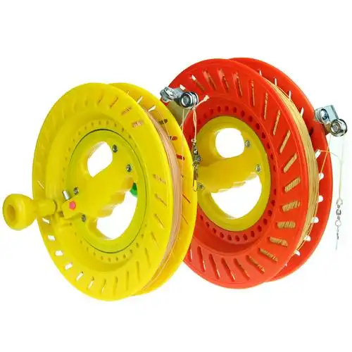 潍坊风筝线轮abs塑料安全锁自锁轮凯夫拉放飞风筝