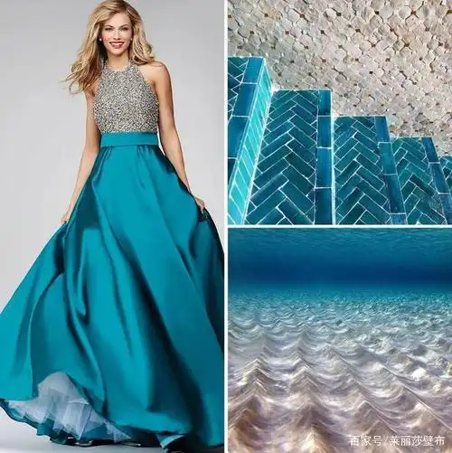 高贵孔雀蓝,让人魂牵梦萦的倾城风华