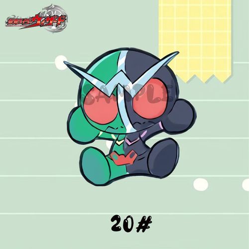 溪悦(shewill)假面骑士徽章可爱萌版时王动漫卡通周边胸针创意挂件