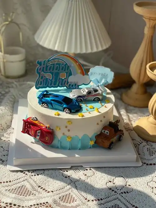 小汽车蛋糕男孩生日蛋糕
