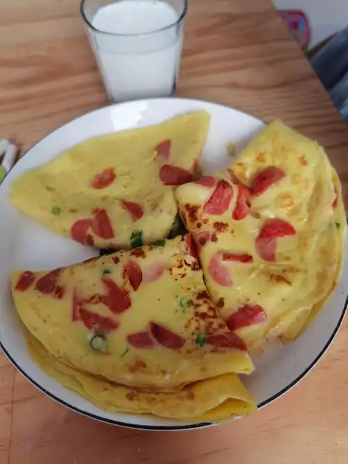 鸡蛋饼早餐简单又美味