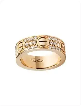 卡地亚男戒指