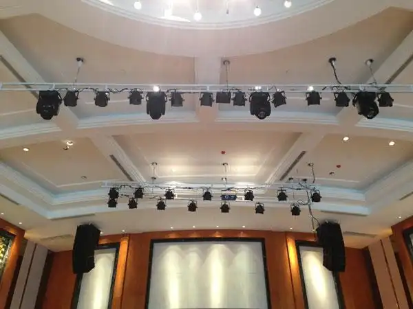 酒店宴会厅专用同步收线吊杆  查看大图 广州市越荣舞台设备有限公司