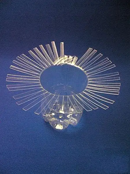 瓶子手工制作花瓶图片 分成两部分