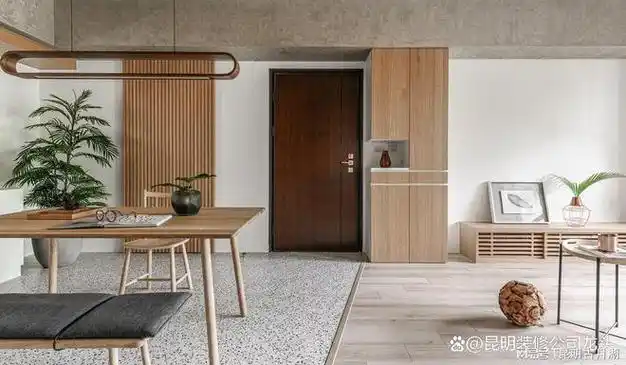 昆明龙头装饰分享原木色系小居室北欧风格效果