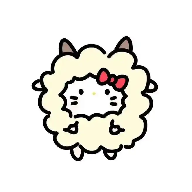 hellokitty猫百变小头像#白底头像#头像# #搞怪头 - 抖音