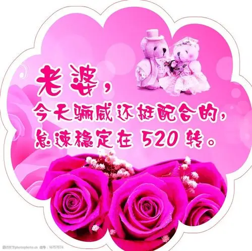 老婆我爱你图片