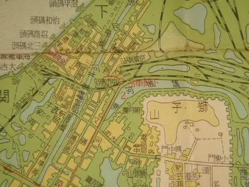 南京老地图一瞥四