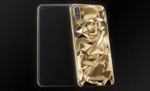 "液体黄金"版iphone x亮瞎眼 价格高攀不起_手机搜狐网