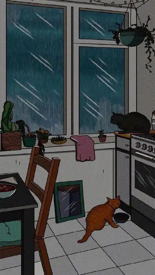 小清新静物手绘插画高清手机壁纸